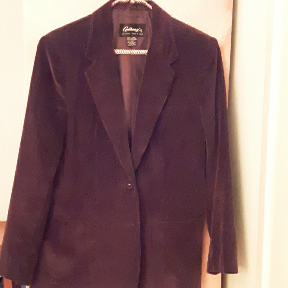 Corduroy blazer